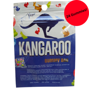 Kangaroo Blue For Men Gummy 24ct