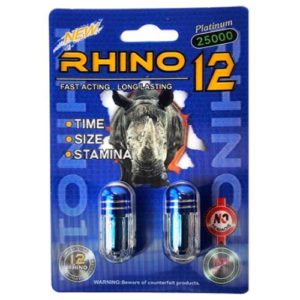 Rhino 12 Platinum 25000 2ct