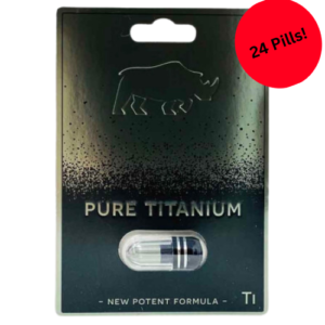 Rhino Pure Titanium For Men 24ct